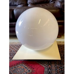 LAMPADA da TAVOLO/TERRA Micol DESIGN S. Mazza G. Gramigna QUATTRIFOLIO ø40cm '71