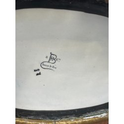 ANTICO VASO CENTROTAVOLA FRANCESE CHOISY LE ROY NAPOLEONE III DECORO BRONZO