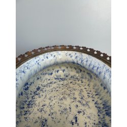 ANTICO VASO CENTROTAVOLA FRANCESE CHOISY LE ROY NAPOLEONE III DECORO BRONZO