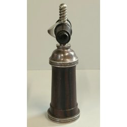 ANTICO CAVATAPPI LEGNO ARGENTO 925 G. Vavassori Milano CORKSCREW tire-bouchon