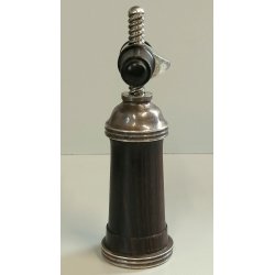 ANTICO CAVATAPPI LEGNO ARGENTO 925 G. Vavassori Milano CORKSCREW tire-bouchon