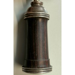 ANTICO CAVATAPPI LEGNO ARGENTO 925 G. Vavassori Milano CORKSCREW tire-bouchon