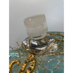 GRANDE PORTA PROFUMO L DE LOLITA LEMPICKA 27 CM BOTTIGLIA FORMA SASSO TURCHESE