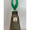 ANTICA BOTTIGLIA VETRO fumè FIRMATA MARCELLO FURLAN 1987 MURANO TAPPO VERDE