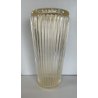GRANDE VASO VETRO FIRMATO LA FILIGRANA MURANO FOGLIA ORO BAROVIER SEGUSO VINTAGE
