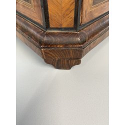 ANTICA URNA VOTAZIONI CONFRATERNITE LEGNO LASTRONATO INTARSIATO RELIGIOSO 1788