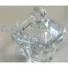 ANTICO VASO CRISTALLO Baccarat FORMAGGIERA COPERCHIO + CUCCHIAIO SENAPE MOSTARDA