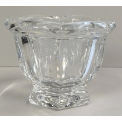 ANTICO VASO CRISTALLO Baccarat FORMAGGIERA COPERCHIO + CUCCHIAIO SENAPE MOSTARDA