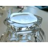 ANTICO VASO CRISTALLO Baccarat FORMAGGIERA COPERCHIO + CUCCHIAIO SENAPE MOSTARDA