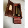 ANTICO CARILLON Ducommun Girod SWISS SCATOLA MUSICALE LEGNO INTARSIATO 1840 c.a.
