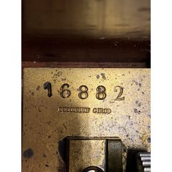 ANTICO CARILLON Ducommun Girod SWISS SCATOLA MUSICALE LEGNO INTARSIATO 1840 c.a.