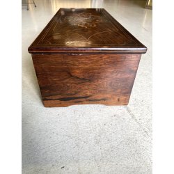 ANTICO CARILLON Ducommun Girod SWISS SCATOLA MUSICALE LEGNO INTARSIATO 1840 c.a.