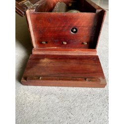 ANTICO CARILLON Ducommun Girod SWISS SCATOLA MUSICALE LEGNO INTARSIATO 1840 c.a.