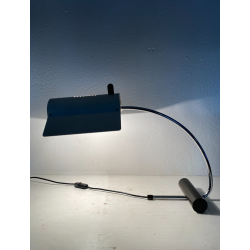 LAMPADA TAVOLO ORIENTABILE AD ARCO DESIGN Joe Colombo 43cm/h FUNZIONANTE '60s