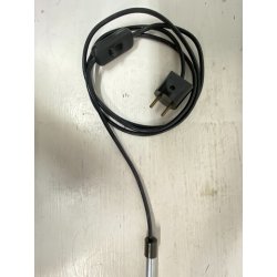 LAMPADA TAVOLO ORIENTABILE AD ARCO DESIGN Joe Colombo 43cm/h FUNZIONANTE '60s