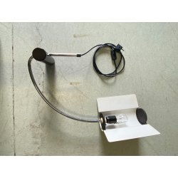 LAMPADA TAVOLO ORIENTABILE AD ARCO DESIGN Joe Colombo 43cm/h FUNZIONANTE '60s