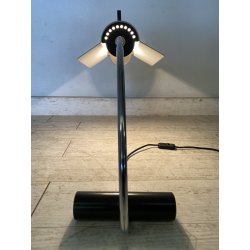 LAMPADA TAVOLO ORIENTABILE AD ARCO DESIGN Joe Colombo 43cm/h FUNZIONANTE '60s