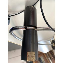 LAMPADA TAVOLO ORIENTABILE AD ARCO DESIGN Joe Colombo 43cm/h FUNZIONANTE '60s