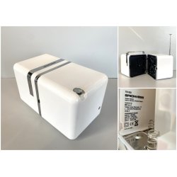 RADIO CUBO BRIONVEGA TS522 BIANCA DESIGN ZANUSO SAPPER FUNZIONANTE