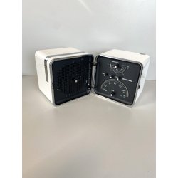 RADIO CUBO BRIONVEGA TS522 BIANCA DESIGN ZANUSO SAPPER FUNZIONANTE