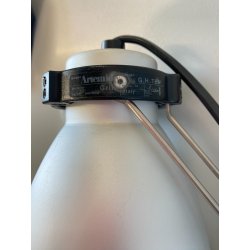 LAMPADA TAVOLO SOFFITTO PARETE Grifo DESIGN G.H. TEW PER Artemide ALLUMINIO '80s