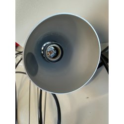 LAMPADA TAVOLO SOFFITTO PARETE Grifo DESIGN G.H. TEW PER Artemide ALLUMINIO '80s