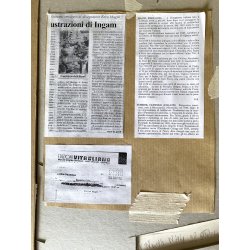 TAVOLA ORIGINALE ILLUSTRAZIONE TEMPERA CARTA Enzo Magni (Ingam) EPOCA 1950