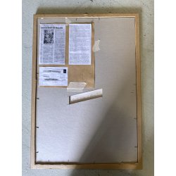 TAVOLA ORIGINALE ILLUSTRAZIONE TEMPERA CARTA Enzo Magni (Ingam) EPOCA 1950