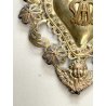 antico grande EX VOTO SACRO CUORE lamierino MARIANO Maria DEVOZIONALE preghiera