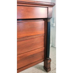 ANTICO COMO IMPERO a COLONNA 4 CASSETTI NOCE 800 CASSETTONE mobile CASSETTIERA