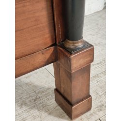 ANTICO COMO IMPERO a COLONNA 4 CASSETTI NOCE 800 CASSETTONE mobile CASSETTIERA