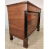 ANTICO COMO IMPERO a COLONNA 4 CASSETTI NOCE 800 CASSETTONE mobile CASSETTIERA