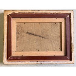 DIPINTO OLIO TAVOLA Carlo Monti PAESAGGIO P.zza DEL Popolo ARONA LAGO MAGGIORE