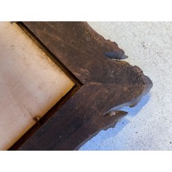 ANTICO QUADRO OLIO B. Russin SCENA di GENERE INTERNO OVILE PECORE GALLINE FIENO