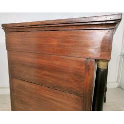 ANTICO COMO IMPERO 4 CASSETTI con SEGRETO NOCE 800 CASSETTONE mobile CASSETTIERA