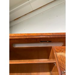 ANTICO SECRETAIRE DECO ANNI 50 RADICA NOCE CASSETTIERA RIBALTA SCRITTOIO SEGRETO