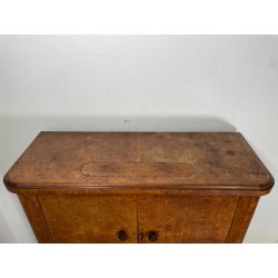 ANTICO SECRETAIRE DECO ANNI 50 RADICA NOCE CASSETTIERA RIBALTA SCRITTOIO SEGRETO