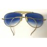 BELLISSIMI OCCHIALI DA SOLE VINTAGE RAY-BAN B&L INC IOK GF SUNGLASSES UNISEX ORO