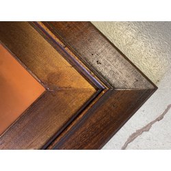 QUADRO DIPINTO OLIO TAVOLA Bruno Oscar Munari FIGURA DONNA ESOTICA '900