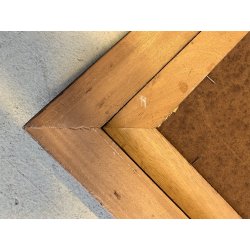 QUADRO DIPINTO OLIO TAVOLA Bruno Oscar Munari FIGURA DONNA ESOTICA '900