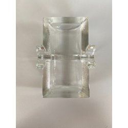 POSACENERE SIGARO CRISTALLO Arnolfo di Cambio DESIGN MINIMALISTA ANNI '70