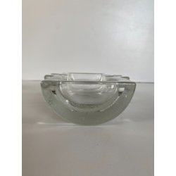 POSACENERE SIGARO CRISTALLO Arnolfo di Cambio DESIGN MINIMALISTA ANNI '70