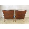 COPPIA POLTRONA Guglielmo Ulrich ANNI 30 ARMCHAIR LEGNO DIVANO ITALY SKY