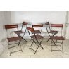 SET 6 SEDIE DESIGN Marco Zanuso PER Zanotta MOD Celestina CHAIRS METALLO CUOIO