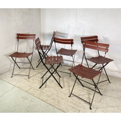 SET 6 SEDIE DESIGN Marco Zanuso PER Zanotta MOD Celestina CHAIRS METALLO CUOIO
