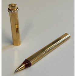 Must de Cartier PENNA SFERA Trinity VENDOME Vintage Ballpoint pen STYLO a BILLE