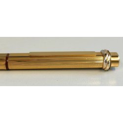 Must de Cartier PENNA SFERA Trinity VENDOME Vintage Ballpoint pen STYLO a BILLE