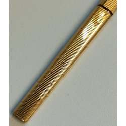 Must de Cartier PENNA SFERA Trinity VENDOME Vintage Ballpoint pen STYLO a BILLE