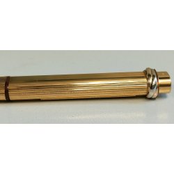 Must de Cartier PENNA SFERA Trinity VENDOME Vintage Ballpoint pen STYLO a BILLE