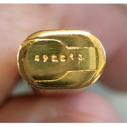 Must de Cartier PENNA SFERA Trinity VENDOME Vintage Ballpoint pen STYLO a BILLE